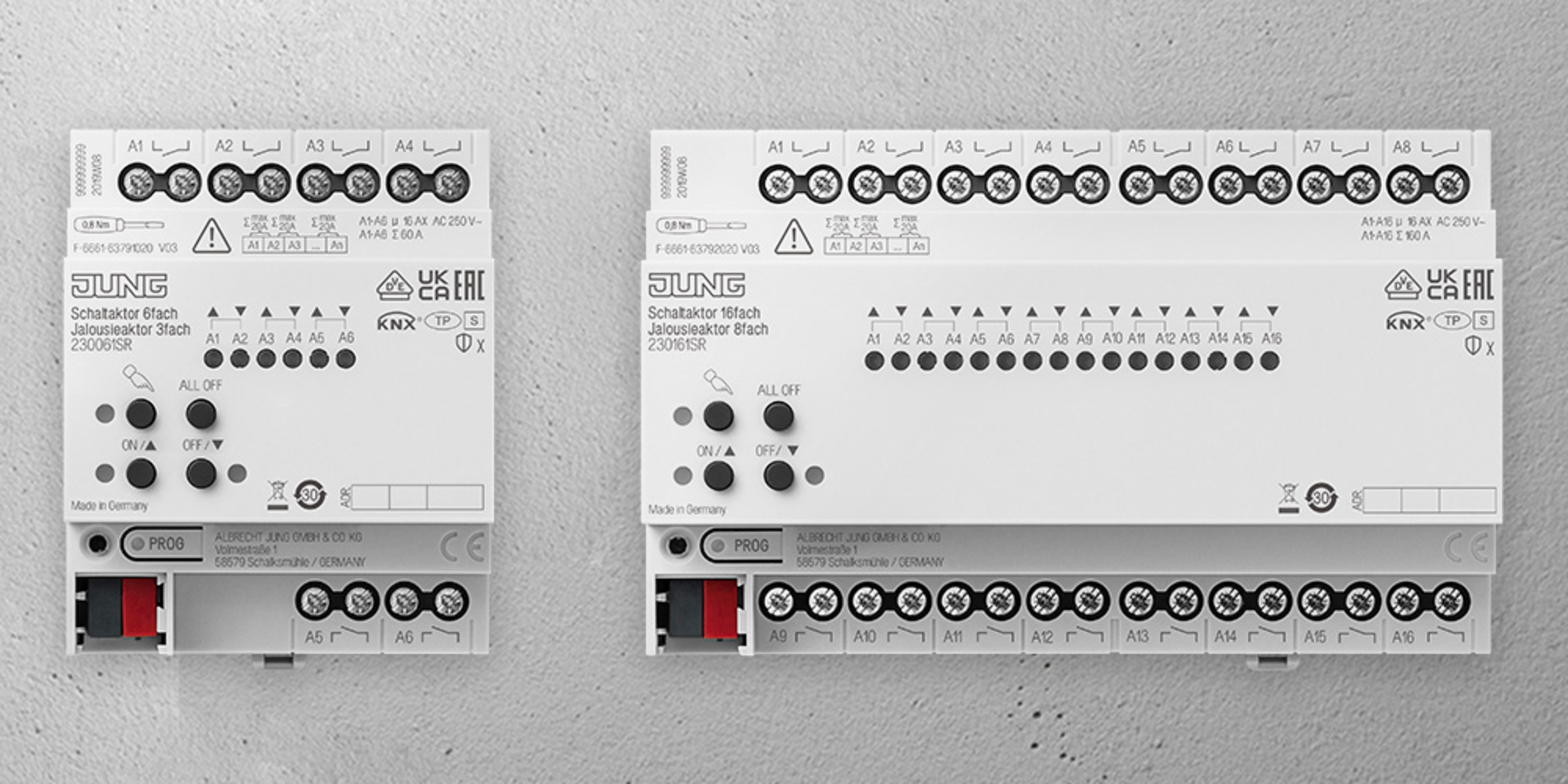 KNX Schalt- und Jalousieaktoren bei HG Elektrotechnik GmbH in Notzingen